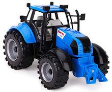 Carica l'immagine nel visualizzatore di Gallery, Trattore agricolo motorizzato con attrito 22cm x 12cm ToylandⓇ Cofano Blu