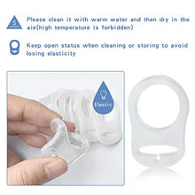 Carica l'immagine nel visualizzatore di Gallery, 12 Pezzi Adattatore Per Clip Fittizio in silicone Trasparente, Adattatore... - Ilgrandebazar