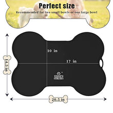 Carica l'immagine nel visualizzatore di Gallery, Super Design - Sottopentola in Silicone a Forma di Osso, Nero opaco.