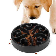 Carica l'immagine nel visualizzatore di Gallery, Jasgood, ciotola per cani con alimentazione lenta 1-Nero.