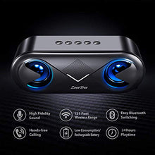 Carica l'immagine nel visualizzatore di Gallery, ZoeeTree Altoparlante Bluetooth, Casse Bluetooth 5.0 con Luci LED e 24H...