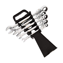 Carica l'immagine nel visualizzatore di Gallery, AmazonBasics, set di chiavi e cricchetto, flessibile, metrico, 5 pezzi - Ilgrandebazar