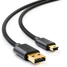 Carica l'immagine nel visualizzatore di Gallery, deleyCON 3m mini USB 2.0 cavo ad alta velocità - Una spina a - Ilgrandebazar