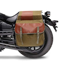 Carica l'immagine nel visualizzatore di Gallery, GEMITTO Borsa Laterale per Moto Resistente, da Sella Borsa...
