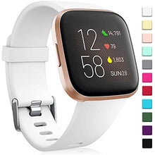 Carica l'immagine nel visualizzatore di Gallery, Oielai per Cinturino Fitbit Versa 2/Cinturino Versa, Piccolo, Bianca