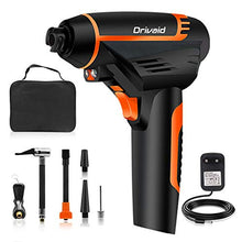 Carica l'immagine nel visualizzatore di Gallery, Drivaid Compressore Aria Portatile Auto, Ricaricabile Elettrico Batteria,... - Ilgrandebazar