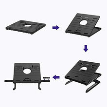 Carica l'immagine nel visualizzatore di Gallery, GoZheec Tronsmart Supporto PC Portatile per Laptop Angolazione nero