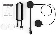 Carica l'immagine nel visualizzatore di Gallery, 3T6B Cuffie per caschi da moto Bluetooth 5.0, casco per...