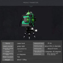 Carica l'immagine nel visualizzatore di Gallery, Livelli laser Linee, Careslong Livella Verde 25m, 12 Linee - Ilgrandebazar