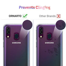 Carica l'immagine nel visualizzatore di Gallery, ORNARTO Crystal Clear Cover Galaxy A40, Estremamente Sottile Morbida e...