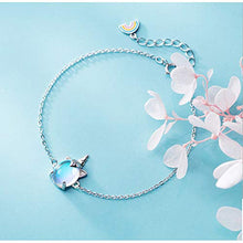 Carica l'immagine nel visualizzatore di Gallery, Regali per braccialetti Unicorno Bracciali Braccialetto arcobaleno...