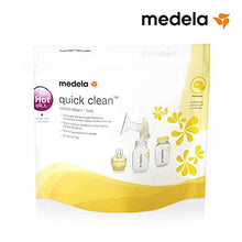 Carica l'immagine nel visualizzatore di Gallery, Medela Quick Clean Sacchetti per Sterilizzazione in Microonde, 5 Pezzi - Ilgrandebazar