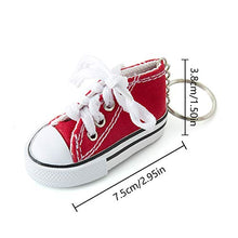 Carica l'immagine nel visualizzatore di Gallery, Comius Portachiavi Scarpa Sneaker in Canvas Mini, Generic di Tela...
