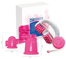 Carica l'immagine nel visualizzatore di Gallery, Stephanie Franck Beauty Set Cellulite 3 - con un Rullo Massaggiante, una rosa