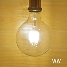 Carica l'immagine nel visualizzatore di Gallery, 10W G125 E27 Edison LED Filamento Vetro 1-Pacco G125, Bianco Caldo - Ilgrandebazar