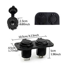 Carica l'immagine nel visualizzatore di Gallery, Gobesty Accendino per Auto Doppia USB, Adattatore accendisigari con 2...