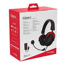 Carica l'immagine nel visualizzatore di Gallery, HyperX Cloud II Red Cuffie Gaming per PC/PS4/Mac/Mobile, Rosso