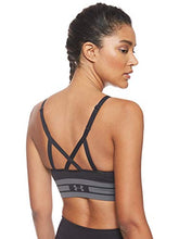 Carica l'immagine nel visualizzatore di Gallery, Under Armour - Seamless Longline Bra, M, Nero (Black/Black/Black 001) - Ilgrandebazar
