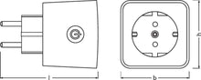 Carica l'immagine nel visualizzatore di Gallery, Ledvance Smart+ Plug Zigbee, Presa Intelligente Bianco - Ilgrandebazar