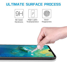 Carica l'immagine nel visualizzatore di Gallery, Ferilinso Vetro Temperato per Huawei Mate 20,[2pack] [Copertura Nero-2 pcs