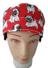 Carica l'immagine nel visualizzatore di Gallery, Cappello chirurgico Donna Cani Carlin Per capelli lunghi, veterinario,... - Ilgrandebazar