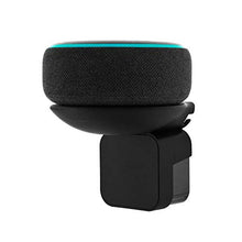 Carica l'immagine nel visualizzatore di Gallery, Supporto compatto ECHO DOT per PRESA ITALIANA. Cavo nascosto, NO VITI o Nero