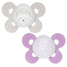 Carica l'immagine nel visualizzatore di Gallery, Chicco 00074935410000 Physio Comfort Night Bimba Succhietto di Silicone,... - Ilgrandebazar