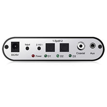 Carica l'immagine nel visualizzatore di Gallery, PROZOR DAC Digitale ad Analogico 5.1 Convertitore Adattatore per Dispositivi... - Ilgrandebazar