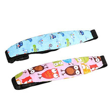 Carica l'immagine nel visualizzatore di Gallery, URAQT 2Pcs Cinturino Supporto Testa Bambini, Bambino Auto 2 - Ilgrandebazar