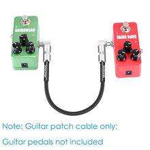 Carica l'immagine nel visualizzatore di Gallery, Neewer 3pz Cavo Patch per Chitarra con Connettori Angolari 1/4”, 30cm Cavo... - Ilgrandebazar