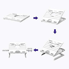 Carica l'immagine nel visualizzatore di Gallery, GoZheec Tronsmart Supporto PC Portatile per Laptop bianca