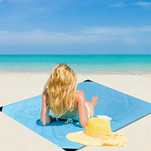 Carica l'immagine nel visualizzatore di Gallery, Anyeat Antisabbia Stuoia Spiaggia, Anti Sabbia Impermeabile Portatile...