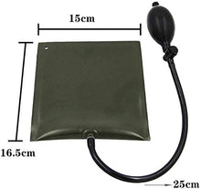 Carica l'immagine nel visualizzatore di Gallery, Cunei Gonfiabili,2 Pack Gonfiaggio Pompa Ad Aria TPU 2 Black Metal Vavle