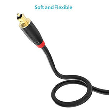 Carica l'immagine nel visualizzatore di Gallery, Syncwire Cavo Ottico Audio Digitale - 1.8M Optical Toslink Platinum 1.8m