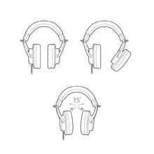 Carica l'immagine nel visualizzatore di Gallery, Audio Technica Pro ATH-M20X Cuffie Monitor Professionali, Nero - Ilgrandebazar
