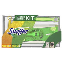 Carica l'immagine nel visualizzatore di Gallery, Swiffer Kit con 1 Scopa + 8 Panni per Pavimenti e 1 Piumino + 1 Ricambio,... - Ilgrandebazar
