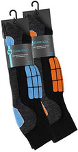 Carica l'immagine nel visualizzatore di Gallery, 2 paia Calze sportive Touring Ski &amp; Snow calda e 35-38, Blu-arancione - Ilgrandebazar