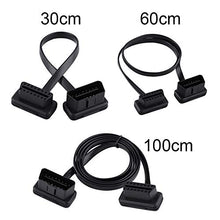 Carica l'immagine nel visualizzatore di Gallery, Cavo di prolunga OBD2 a 16 pin, adattatore per auto a 16 pin maschio a 30cm - Ilgrandebazar