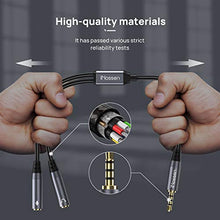 Carica l'immagine nel visualizzatore di Gallery, Sdoppiatore Cuffie Audio Splitter, aux Adattatore Stereo Maschio 3,5...