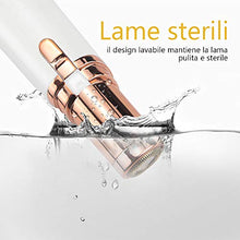 Carica l'immagine nel visualizzatore di Gallery, Epilatore Viso per Peli Facciali Donna Flawless, Rasoio Trimmer...