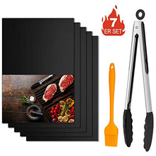 Carica l'immagine nel visualizzatore di Gallery, Winzwon Tappetini Barbecue, BBQ Griglia Tappetini, Stuoie Barbecue...