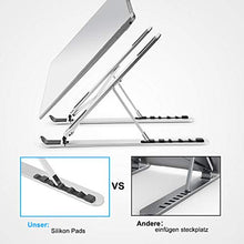 Carica l'immagine nel visualizzatore di Gallery, OCDAY Supporto PC Portatile, Alluminio Ventilato Telescopico_Piccolo