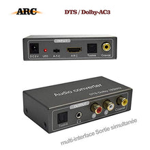 Carica l'immagine nel visualizzatore di Gallery, Convertitore Audio Multifunzione 192 KHz, HDMI multifunzione ARC