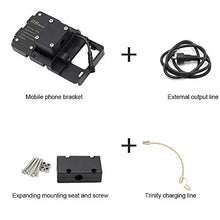 Carica l'immagine nel visualizzatore di Gallery, KKmoon Staffa di Navigazione per Telefono Cellulare Moto, Accessori A - Ilgrandebazar