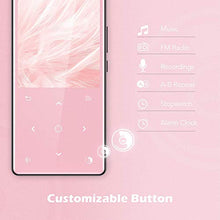 Carica l'immagine nel visualizzatore di Gallery, AGPTEK Lettore MP3 16 GB con Bluetooth 4.2, Musicale Audio Rosa