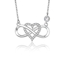 Carica l'immagine nel visualizzatore di Gallery, BlingGem Collane da Donna in Argento Placcato Oro con Zirconia Bianco - Ilgrandebazar