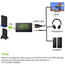 Carica l'immagine nel visualizzatore di Gallery, LiNKFOR - Convertitore da PS2 a HDMI per Playstation 2 a video e 3,5 mm...