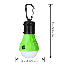 Carica l'immagine nel visualizzatore di Gallery, Yizhet Lampada LED da Campeggio, 4 pezzi Tenda Blu+verde+rosso+arancia