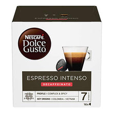 Carica l'immagine nel visualizzatore di Gallery, Nescafé Dolce Gusto Espresso Intenso Decaffeinato Caffè, 3 Confezioni da 16...