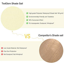 Carica l'immagine nel visualizzatore di Gallery, TedGem Tende da Sole per Esterno, Vela Ombreggiante,Tenda a 2X3M
